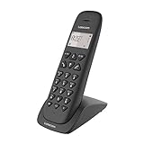 Téléphone fixe sans fil - WLAN fixe sans messagerie vocale - Solo - Téléphones analogiques et DECT - Logicom Ligne fixe sans fil Vega 150 noire