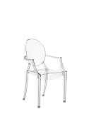Kartell - Fauteuil Enfant Lou Lou Ghost Plastique Transparent