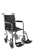 PEPE - Fauteuil Roulant Pliable Lèger (Siège Étroit 38 cm), Fauteuil Personne Âgée Étroit, Chaise Roulante Pliable Legere, Fauteuil Roulant Acier, Fauteuil Roulant de Transit