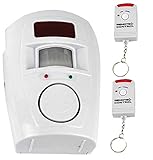 WGMPA Mini alarme PIR autonome | Systèmes d'alarme de sécurité, 1 x Qté