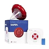 Lifebuoy Système d’Alarme de Piscine - Détecteur de Mouvement de Piscine - Alarme de Piscine Smart contrôlée par Application. Puissantes alarmes retentissantes de Bord de la Piscine et à l'intérieur